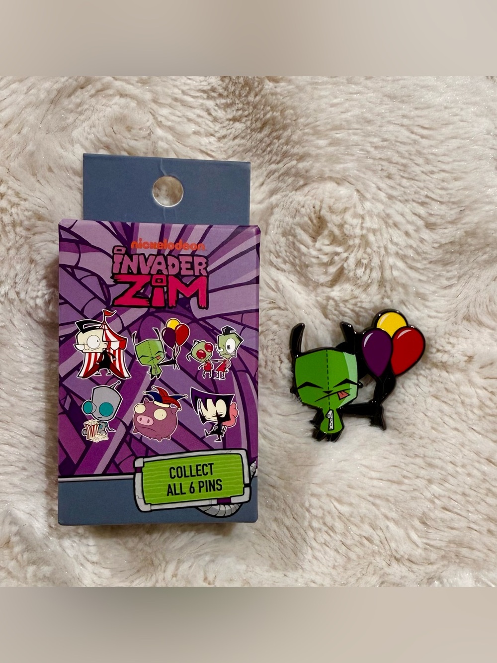 Invader Zim Carnival Blind Box Enamel Pin